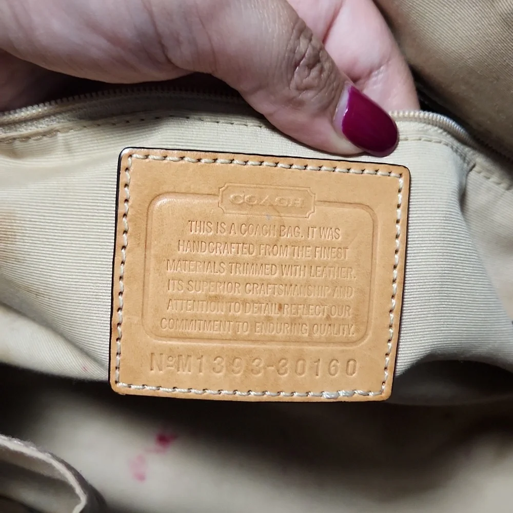 Coach large satchel - Picture 6 of 16